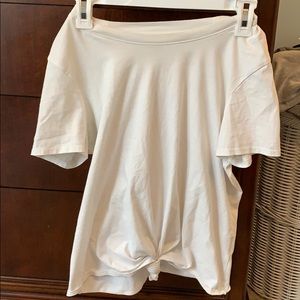 Madewell self tie tee